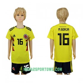 Koszulka Kolumbia M.Borja 16 Dziecięcy Mistrzostwa Świata 2018 Domowe Stroje Piłkarskie